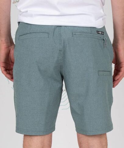 Salty Crew Drifter 21" Hybrid Walkshorts Grey 34 in Saudi Arabia