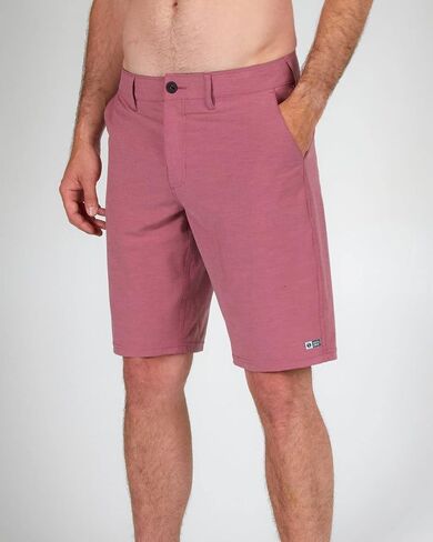 Salty Crew Drifter 21" Hybrid Walkshorts Grey 34 in Saudi Arabia