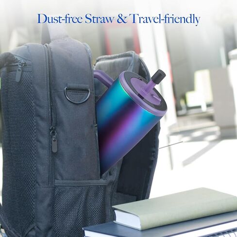 2 Pack Magnetic Straw Caps Compatible with BrüMate All Era and Resa Tumblers, Silicone Straw Caps Toppers Compatible with Brumate Accessories, Covers Protectors BPA Free (Black) in Kuwait