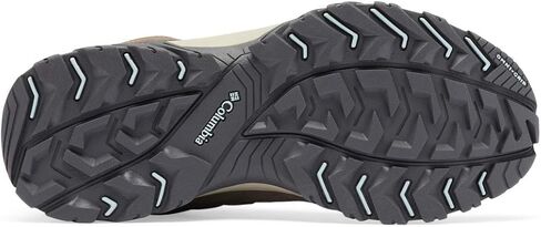 Columbia Women's Crestwood Mid Waterproof Hiking Boot, Nori/Peach Blossom, 10 M US in Saudi Arabia