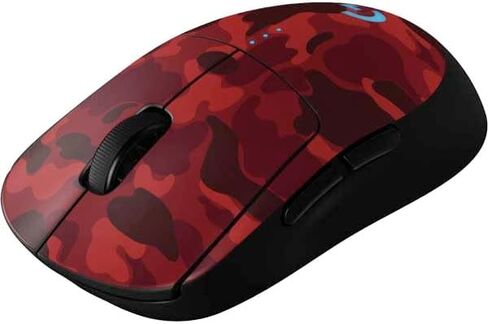 Skinit Decal Other Skin Compatible with G Pro Wireless Gaming Mouse - Red Street Camo Design in Kuwait