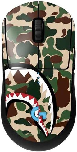 Skinit Decal Other Skin Compatible with G Pro Wireless Gaming Mouse - Red Street Camo Design in Kuwait