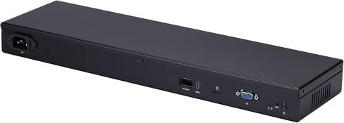 Qotom Barebone System Mini PC Q20342G9 1U Rack 4X 10G SFP+ 5X i226V B3 2.5G LAN Atom C3808 12 Cores Processor 2.0 GHz in Kuwait