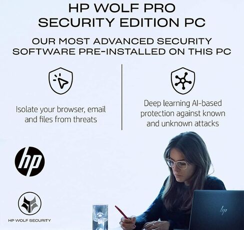 HP EliteBook 640 G10 Business Laptop (14" FHD, 13th Gen Intel 10-Core i5-1335U (＞i7-1255U), 32GB RAM, 1TB SSD), Thunderbolt 4, Ethernet, Wi-Fi 6E, IST HUB, Win 11 Pro w/AI Copilot, Silver in Saudi Arabia