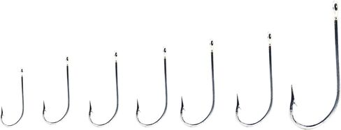 Mustad 3407 O'Shaughnessy Forged Hook 1/0 to 8/0 100 Pack Hooks Mustad J Hook in Saudi Arabia