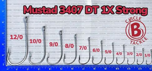 Mustad 3407 O'Shaughnessy Forged Hook 1/0 to 8/0 100 Pack Hooks Mustad J Hook in Saudi Arabia