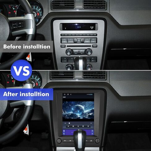 Android 13 Car Radio for 2+32G Ford Mustang 2010-2014 9.7'' 1280 * 720 Touchscreen Car Stereo with Carplay Android Auto Backup Camera Mirror Link GPS Navigation WiFi 6 Bluetooth 5.4 FM SWC in Saudi Arabia