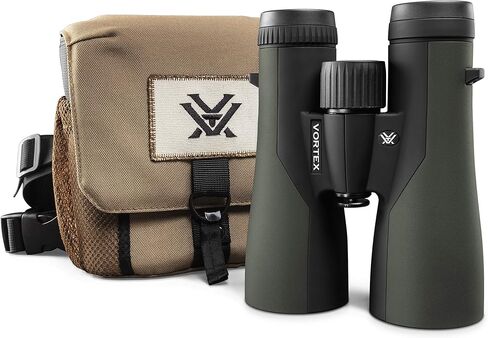 Vortex Optics Crossfire HD 10x42 Binoculars - HD Optical System, Tripod Adaptable, Rubber Armor, Waterproof, Fogproof, Shockproof, Included GlassPak - Unlimited, Unconditional Warranty in Saudi Arabia
