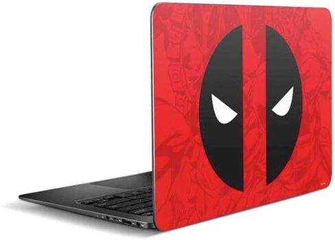 Skinit Decal Laptop Skin Compatible with Zenbook UX305FA 13.3in - Officially Licensed Marvel Deadpool Wade Wilson Design in Saudi Arabia