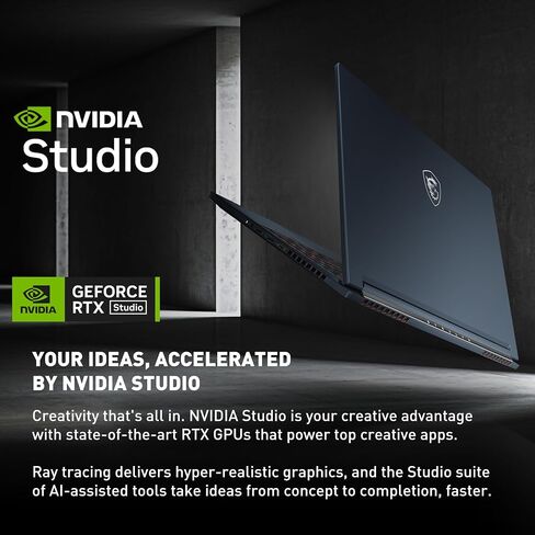 كمبيوتر محمول للألعاب MSI Stealth 16 AI Studio مقاس 16 بوصة 120 هرتز MiniLED: Intel Core Ultra 9، NVIDIA Geforce RTX 4090، 64 جيجابايت DDR5، 2 تيرابايت NVMe SSD، Thunderbolt 4، Cooler Boost Trinity+، Win 11 PRO: Star Blue A1VIG-026US in Saudi Arabia