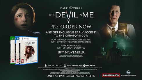 PS4 THE DARK PICTURES ANTHOLOGY: THE DEVIL IN ME in Saudi Arabia