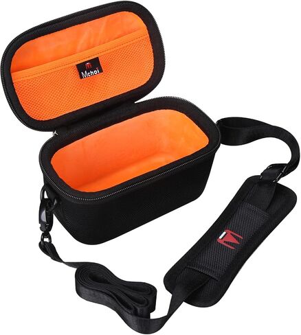 Mchoi Hard EVA Travel Case for Sony Alpha a6000/a6400/a6600/a6100/a5100 Mirrorless Digital Camera, Case Only, New Version, Orange in Saudi Arabia