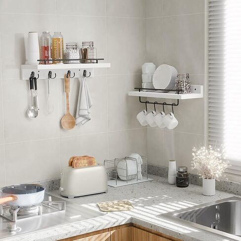 Ecowillon Wooden Gothic Decor - Spider Web Wood Floating Shelves Goth Room Decor, Halloween Wall Decor Display Shelf for Crystal and Essential Oils, Spooky Gothic Wall Shelf for Prayer Desk, in Kuwait