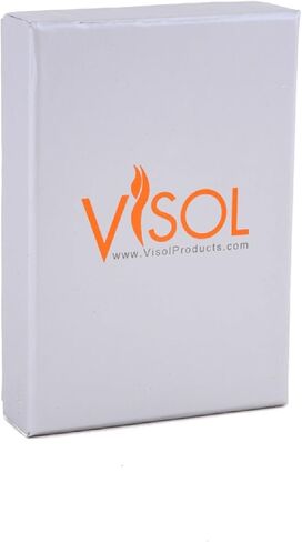Visol Phantom Chrome Matte Double Torch Plame Flame Lighter in Kuwait