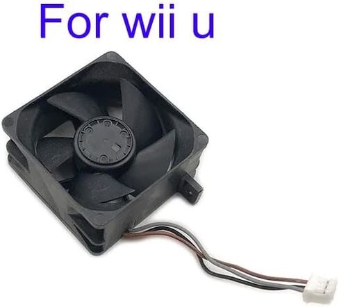 Yanhao [أجزاء ألعاب الفيديو] مروحة تبريد داخلية للإصلاح الأصلي لـ Wii U لوحدة التحكم Wii [استبدال] (اللون: من أجل مروحة Wii U) in Saudi Arabia