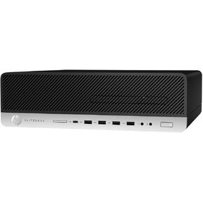 HP EliteDesk 800 G3 SFF Desktop Intel Core i5-6500 Quad-Core 3.2GHz Processor, 8GB DDR4 SDRAM, 128GB SSD, 1x USB-C, Windows 10 Pro 64-bit (Renewed)