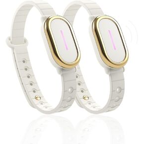 BOND TOUCH 4 Bracelet - Long-Distance Relationship Touch Bracelet for Couples, Friends and Families to Feel Connected (2 Units)