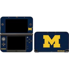 Skinit Decal Gaming Skin Compatible with 3DS XL 2015 - Officially Licensed College Michigan M Logo Design