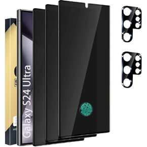 Privacy Screen Protector Compatible with Galaxy S24 Ultra