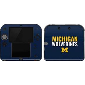 Skinit Decal Gaming Skin Compatible with 2DS - Officially Licensed College Michigan Wolverines M Design
