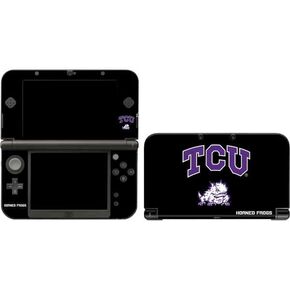Skinit Decal Gaming Skin Compatible with 3DS XL 2015 - Officially Licensed College TCU Horned Frogs Logo Design