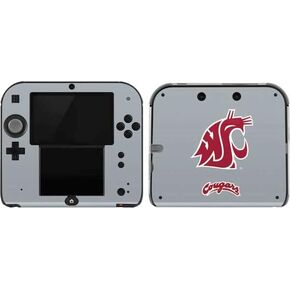 Skinit Decal Gaming Skin Compatible with 2DS - Officially Licensed College WSU Cougars Logo Design
