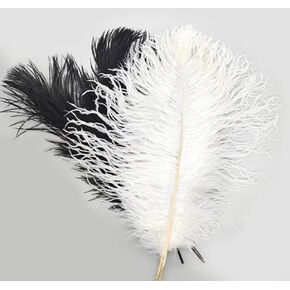 Pack of 1 Dyed Ostrich Feathers Herl Plume Fluffy Nymph Body Fly Tying Materials