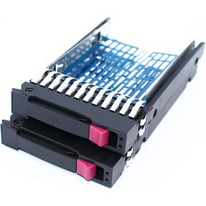 2-Pcs 2.5" SAS SATA Hard Drive Tray Caddy for HP Proliant DL360 DL380 ML350 DL385 DL580 G4 G5 G6 G7 378343-002 371593-001