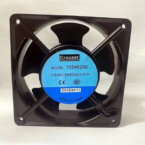 AC Fan Crouzet 70546290 115VAC 50/60Hz 0.21A Cooling Fan