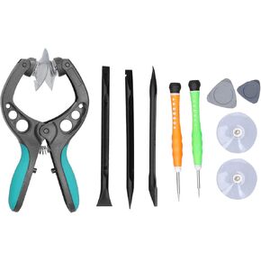 10 in 1 Phone Screen Opening Pliers Set Professional Repair Tool Kit For Mobile Phone And Tablet Screen Disassembly Compatible For 8 7 6s 6 5s 5 Made Of Plastic