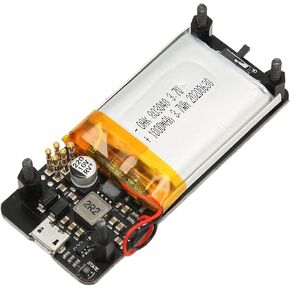Akozon Computer Accessories, UPS Lite V1.2 HAT Board for Raspberry Pi Zero Power 400mA Charging 1000mAh Battery