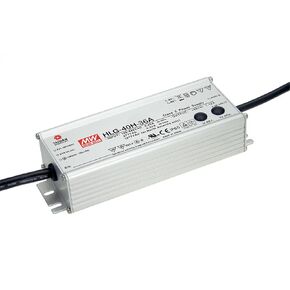 MEAN WELL HLG-40H-15A Class 2 IP65 Enclosed Switching Power Supply, 15VDC, 2670 mA, 40 Watt