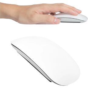 Wireless Rechargeable Mouse – Fast Charging in 15 Min, Silent Touch Click, Slim Ergonomic Design, Bluetooth Compatible with Laptop, Tablet, PC for Office, Travel & Daily Use