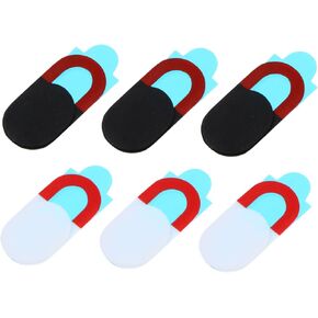 Homoyoyo 6pcs Webcam Privacy Covers Slide Camera Covers for Tablet Pc