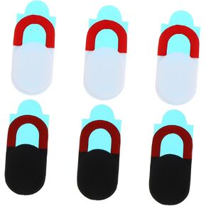 Angoily Camera Privacy Slider White Webcam Cover for Laptop Cell Phone Camera Cover