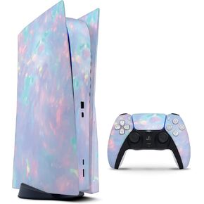 Blurry Opal Gemstone-غلاف الغطاء الكامل للغطاء ملصق Skit-Kit متوافق مع وحدة التحكم Super Super Super Super Super Super Super Super Super Super Super +
