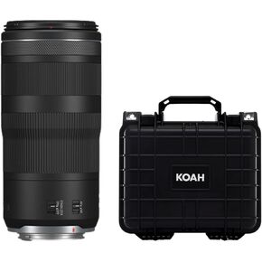 Canon RF 100-400mm f/5.6-8 is USM Lens Bundle with Weatherproof Hard Case (2 Items)