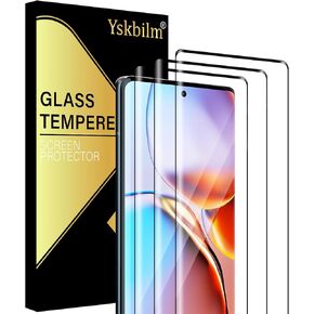 (3 Pack) For Motorola Edge Plus 2023 Screen Protector，HD-Clear Tempered Glass [3D Touch] [Bubble-Free] [Anti-Scratch] Screen Protector Glass For Motorola Edge + 2023