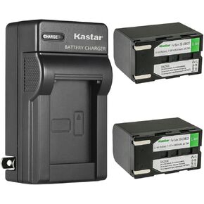 استبدال شاحن بطارية الجدار Kastar SB-LSM320 AC لـ Samsung SC-DC173 و SC-DC173U و SC-DC175 و SC-DC563 و SC-DC564 و SC-DC565 و SC-DC575 و VP-D351 و VP-D352 و VP-D353 و VP-D355 و VP-D355