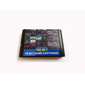 196 in 1 multi games For Sega Mega Drive For PAL and NTSC