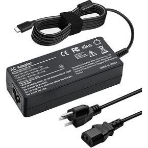 100W Universal USB C Laptop Charger,Type-C Adapter Charger for Mac Book Pro/Air 16, 15, 14, 13 Inch,Mac Book Air 13 Inch 2021 2020,iPad Pro,Len OVO Thinkpad/Chromebook/IdeaPad Yoga, All USB-C Devices