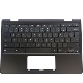 Replacement for ASUS Chromebook 11 C204 C204MA C204E Laptop Upper Top Cover Case Palmrest Keyboard Assembly Part 13N1-86A0201 Black