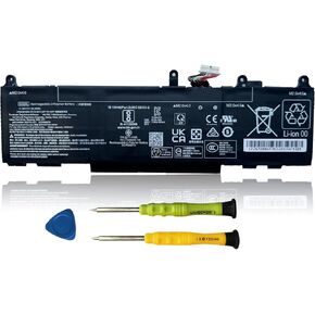 BX03XL Laptop Battery Replacement for HP EliteBook 830 G11 Series TPN-IB0Y N59733-171 HSTNN-OB3H N59733-AC1 N59787-005 BX03056XL HSTNN-AB1D N59733-B71 996QA249H