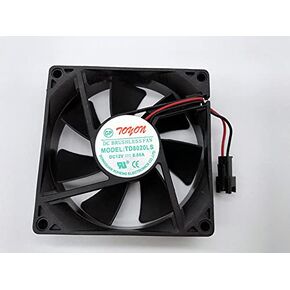 TD8020LS DC12V 0.08A 80×80×20mm Silent Refrigerator Water Dispenser Fan