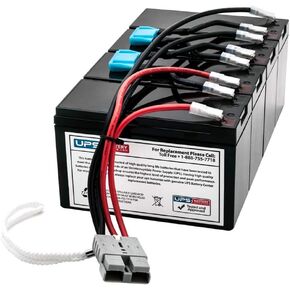 RBC25 حزمة بطارية بديلة متوافقة مع SU1400RMXL3U ، SU1400RMXLB3U بواسطة upsbatterycenter