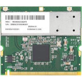Network Card, 2.4Ghz 300Mbps Adapter, Mini PCI Network Adapter, for XP/Win7/Win8/Win10/Linux/ROS