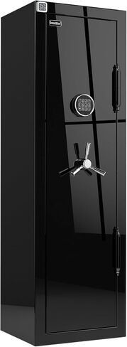 Fireproof Safe with Digital Lock – Heavy-Duty 8.12 cu.ft Large Gun Safe for Home, Office & Business | Secure, Durable & Stylish Design | Waterproof & Burglar-Proof (BLACK) in Saudi Arabia