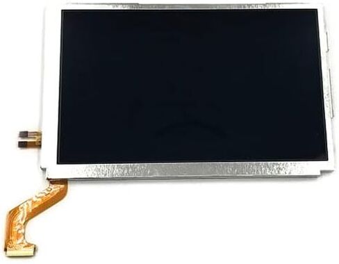 YANHAO [Video Game Parts] for Nintendo 3DS XL LL Bottom Lower Display Panel LCD Screen Compatible Replacement Top Upper Under LCD Screen Display [Replace] (Color : Upper) in Saudi Arabia