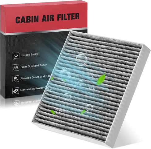 BDFHYK CF10138 Cabin Air Filter w/Activated Carbon Replacement for 1999-2003 RX300, 2001-2005 IS300, 2001-2007 Highlander in Saudi Arabia