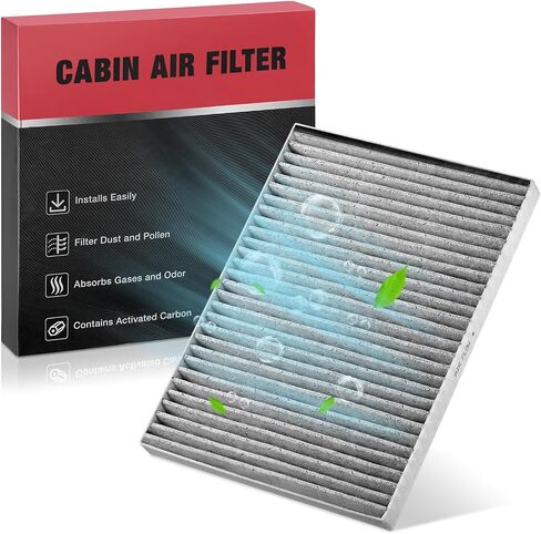 BDFHYK CF10138 Cabin Air Filter w/Activated Carbon Replacement for 1999-2003 RX300, 2001-2005 IS300, 2001-2007 Highlander in Saudi Arabia